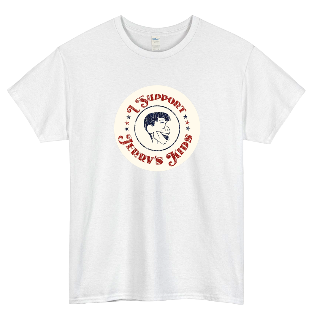 I Support Jerry’s Kids 1966 Logo Mens Unisex Short Sleeve T-Shirt Size S-3XL - P