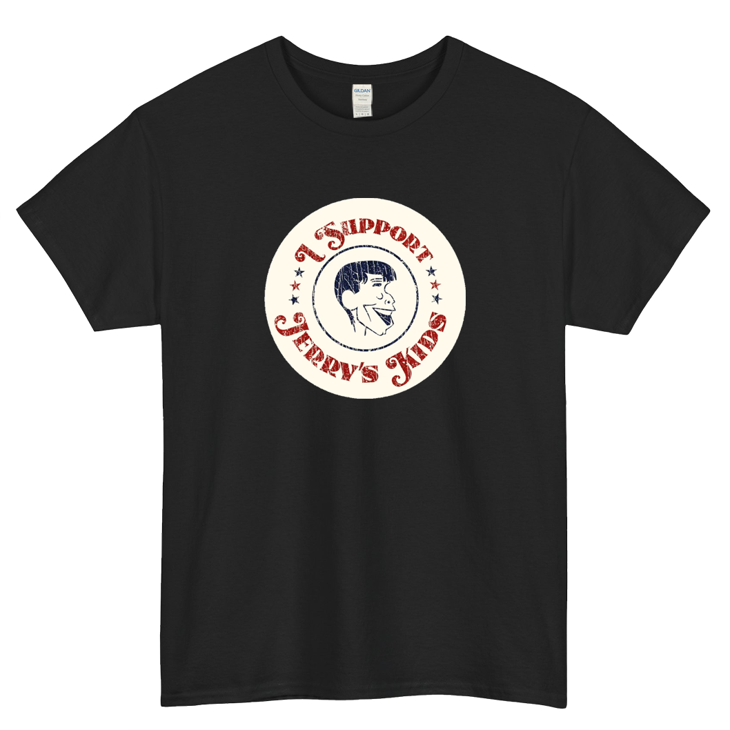 I Support Jerry’s Kids 1966 Logo Mens Unisex Short Sleeve T-Shirt Size S-3XL - P