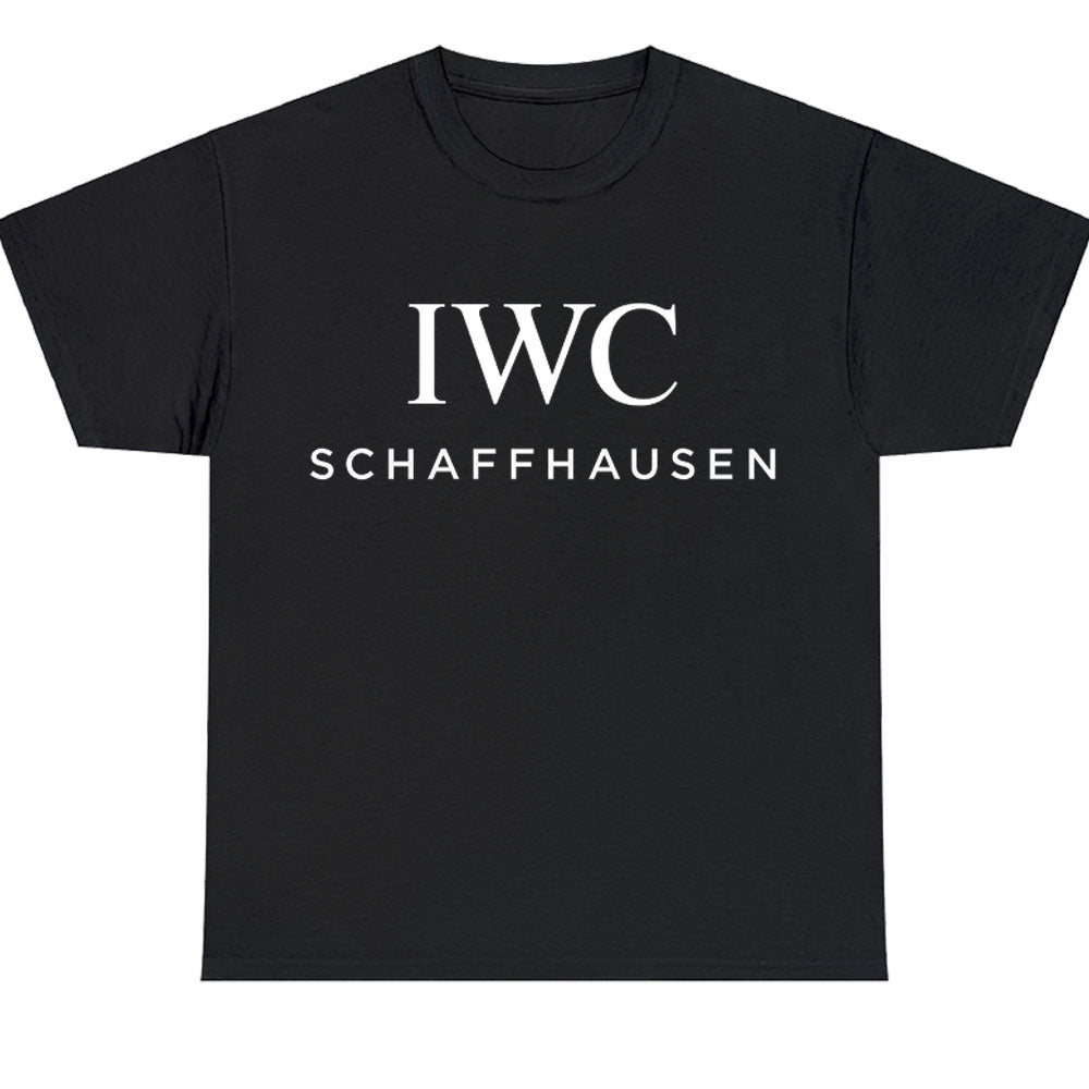 IWC Schaffhausen Logo Men's Unisex T Shirt Size S to 3XL