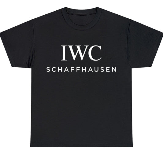 IWC Schaffhausen Logo Men's Unisex T Shirt Size S to 3XL