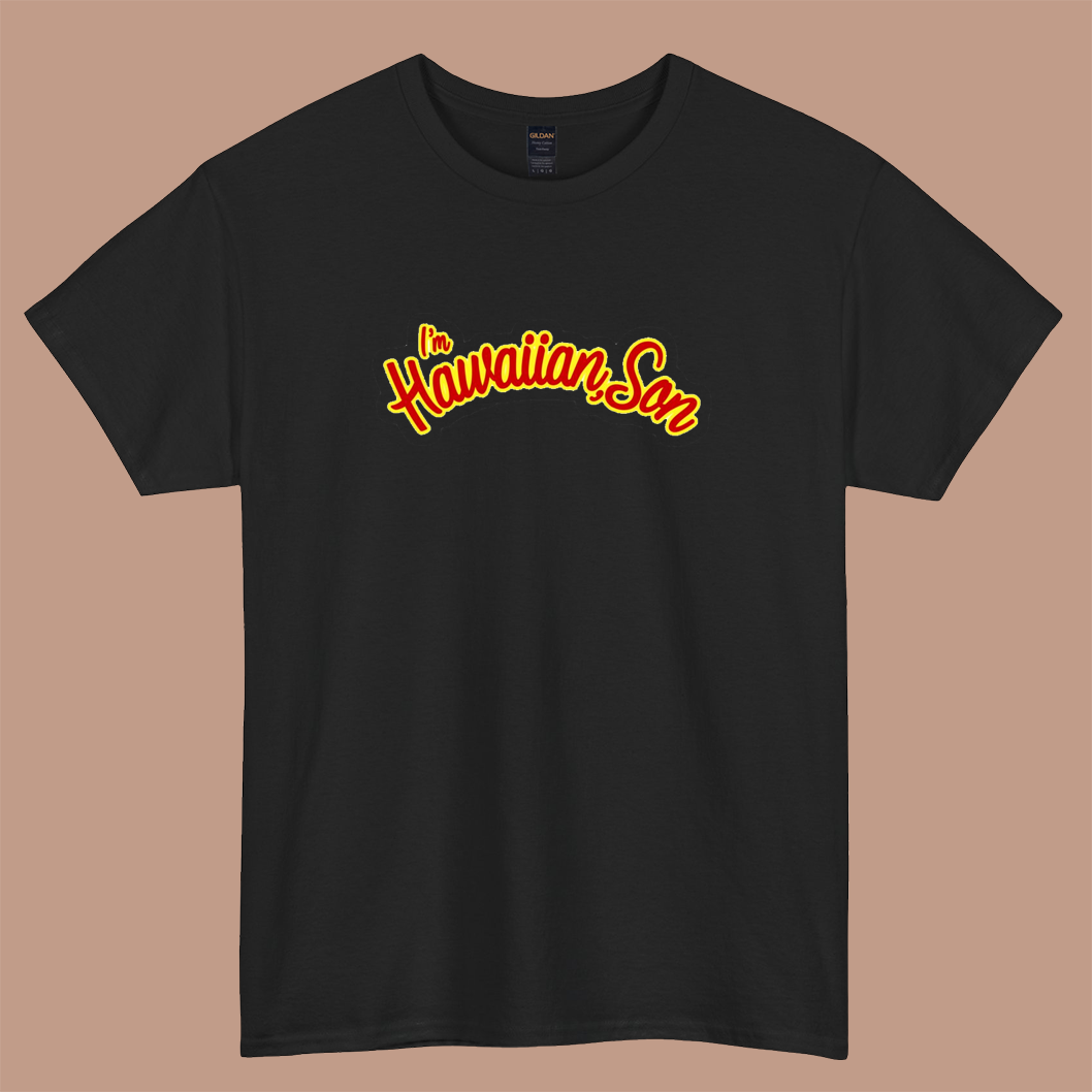 I'm Hawaiian  logo short sleeve t shirt S-3XL-P