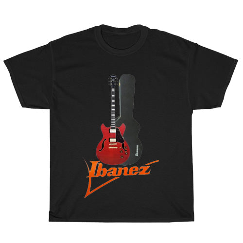 Ibanez Guitars Company Red Logo Men's Unisex T Shirt Size S to 3XL
