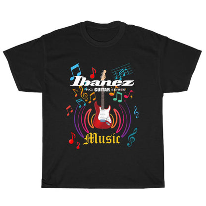 Ibanez Music Guitars Logo Unisex Men's T Shirt Size S to 3XL