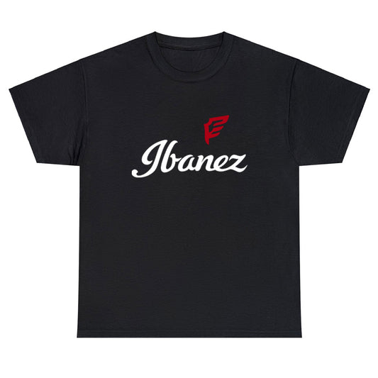 Ibanez Guitar Logo Unisex Men's T Shirt Size S to 3XL
