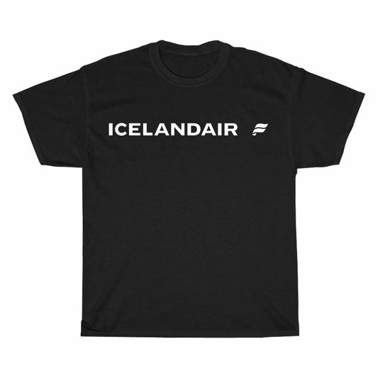 Icelandair Iceland Airlines Retro logo Men's Unisex T Shirt Size S to 3XL