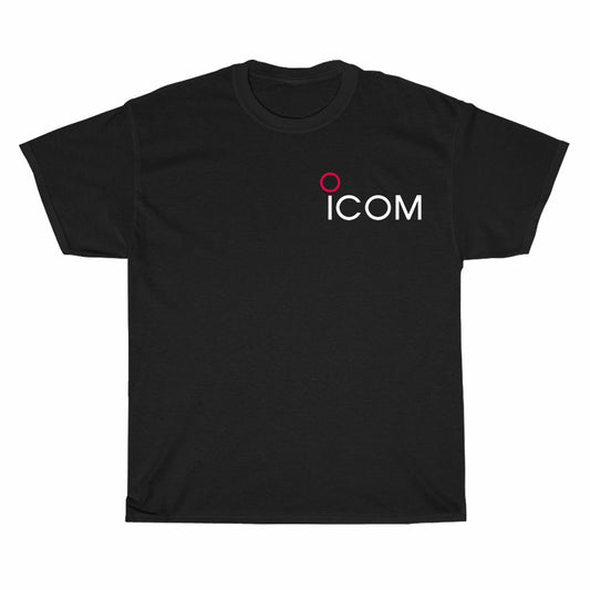 Icom Ham Radio logo Men's Unisex T Shirt Size S to 3XL
