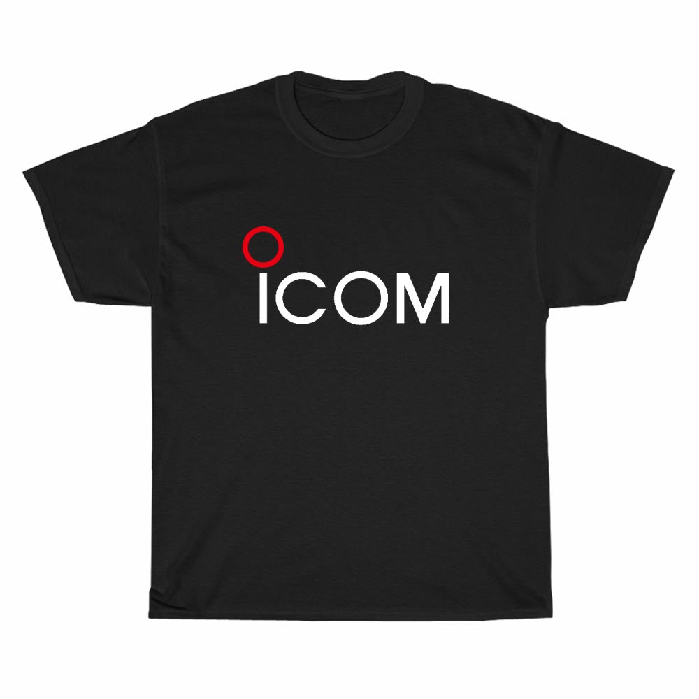 Icom Ham Radio Logo Men's Unisex T Shirt Size S to 3XL