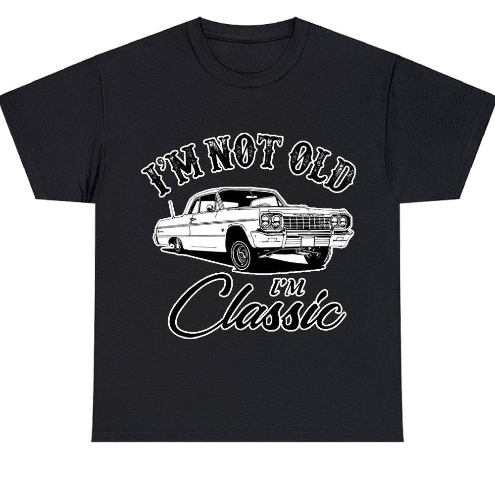 Impala Old Classic Car Logo Men's Unisex T Shirt Size S to 3XL