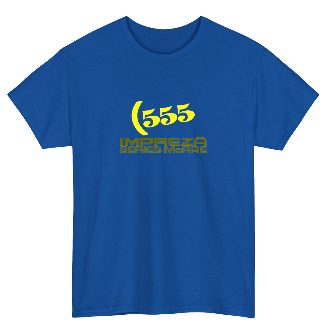 Impreza Series McRae Logo Mens Unisex Short Sleeve T-Shirt Size S-3XL - P