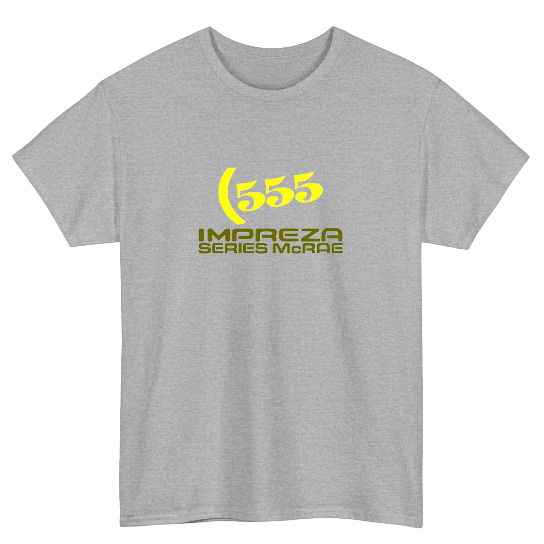 Impreza Series McRae Logo Mens Unisex Short Sleeve T-Shirt Size S-3XL - P