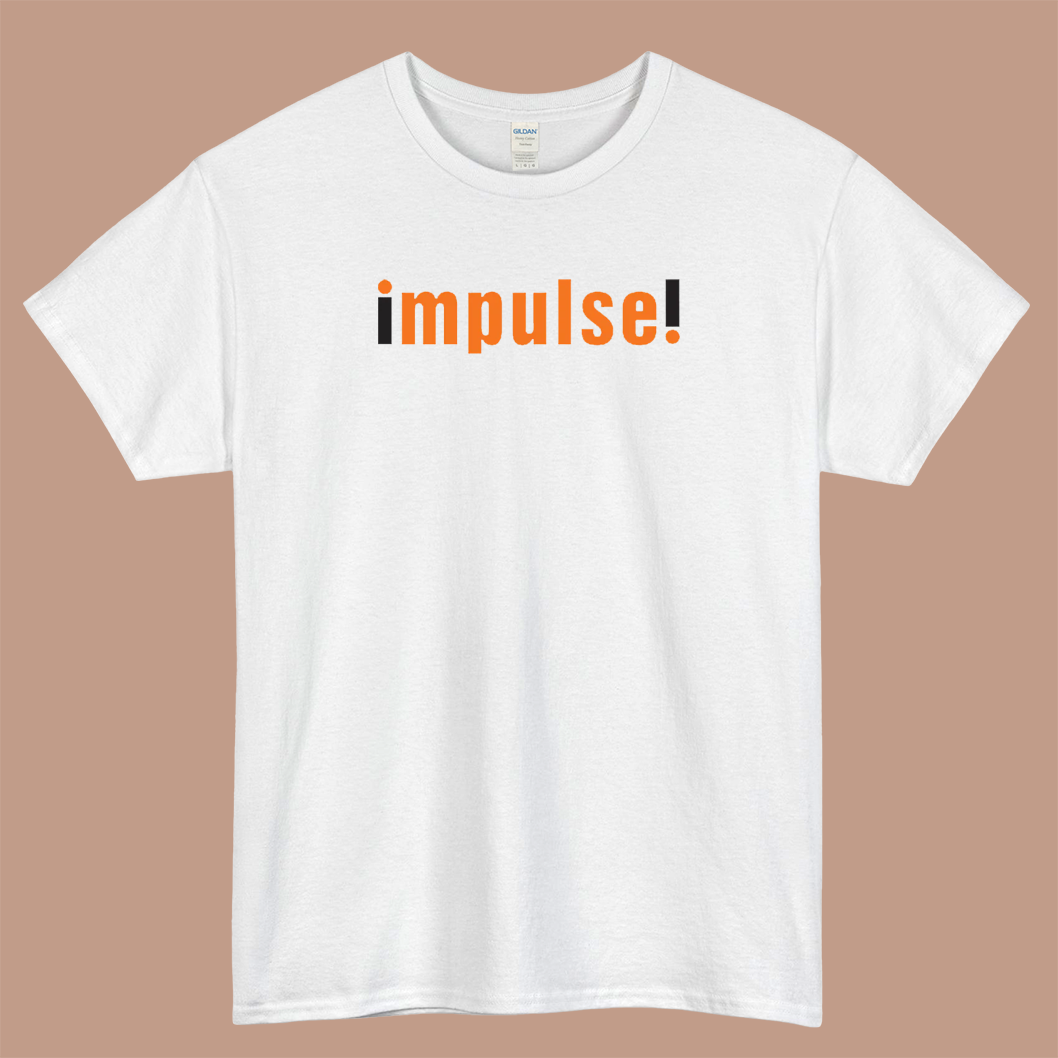 Impulse RECORDS Classic Logo Mens Unisex Short Sleeve T-Shirt Size S-3XL - P