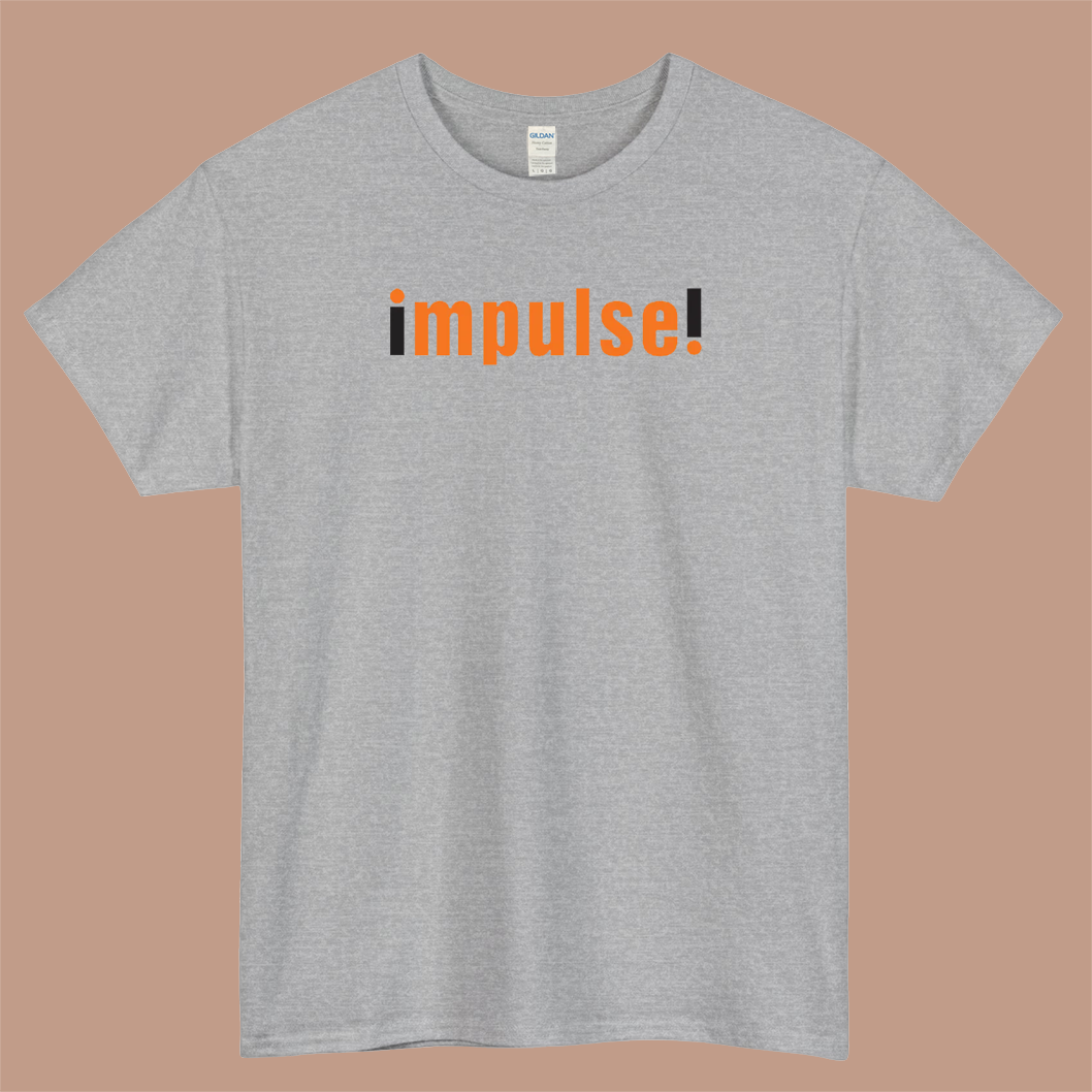 Impulse RECORDS Classic Logo Mens Unisex Short Sleeve T-Shirt Size S-3XL - P