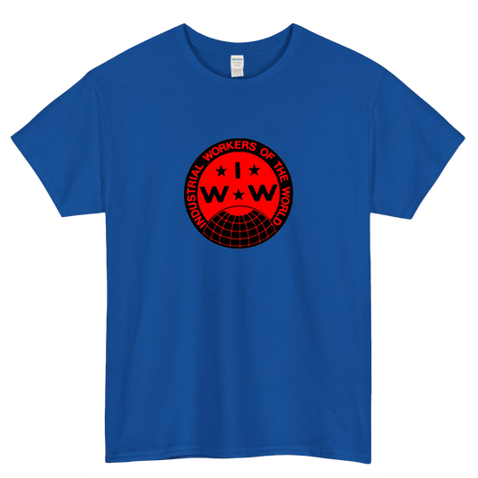 Industrial Workers of The World IWW Association Logo Mens Unisex Short Sleeve T-Shirt Size S-3XL - P