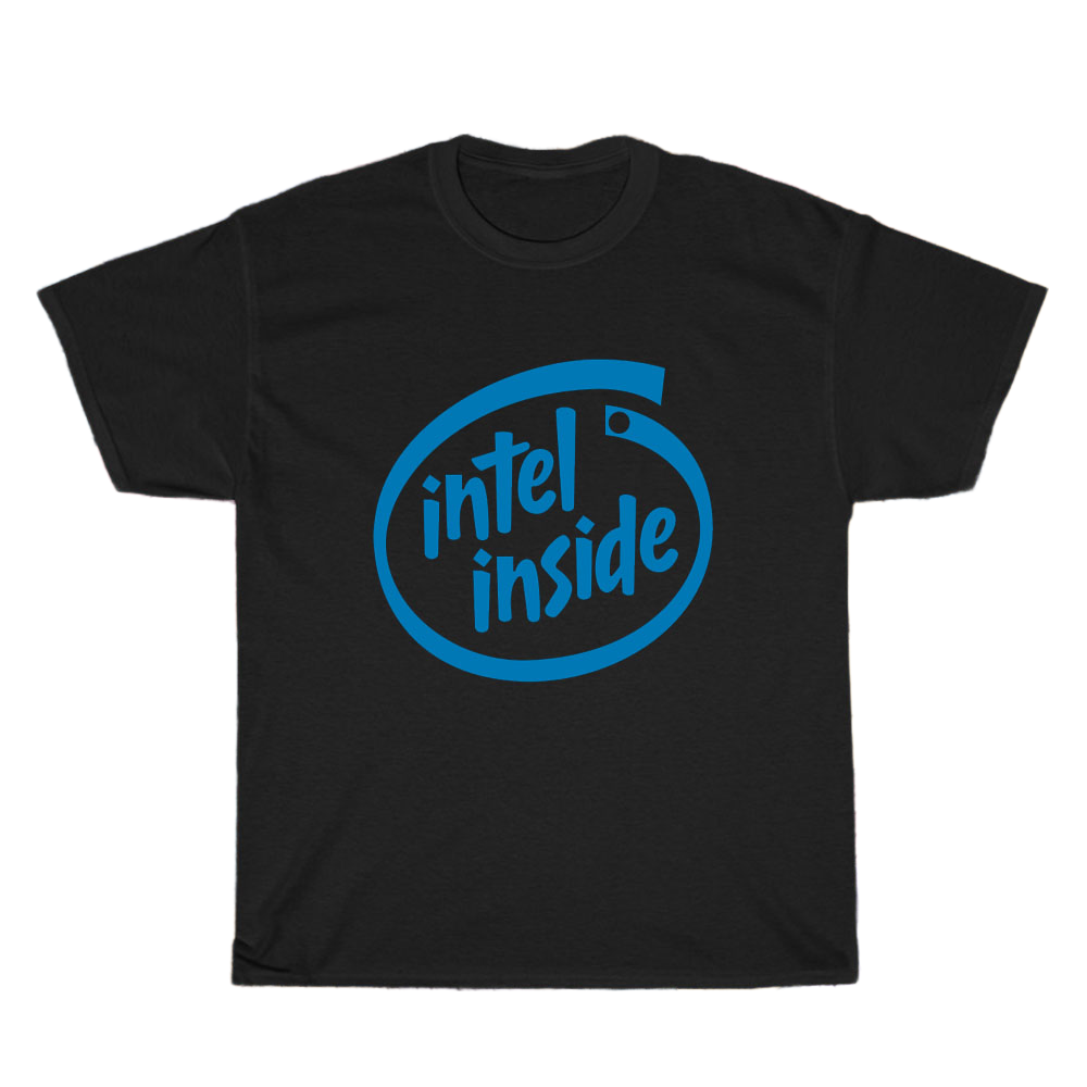 Intel Inside Logo Men's Unisex T Shirt Size S to 3XL