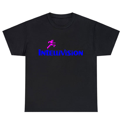 Intellivision Running Logo Unisex Men's T Shirt Size S to 3XL