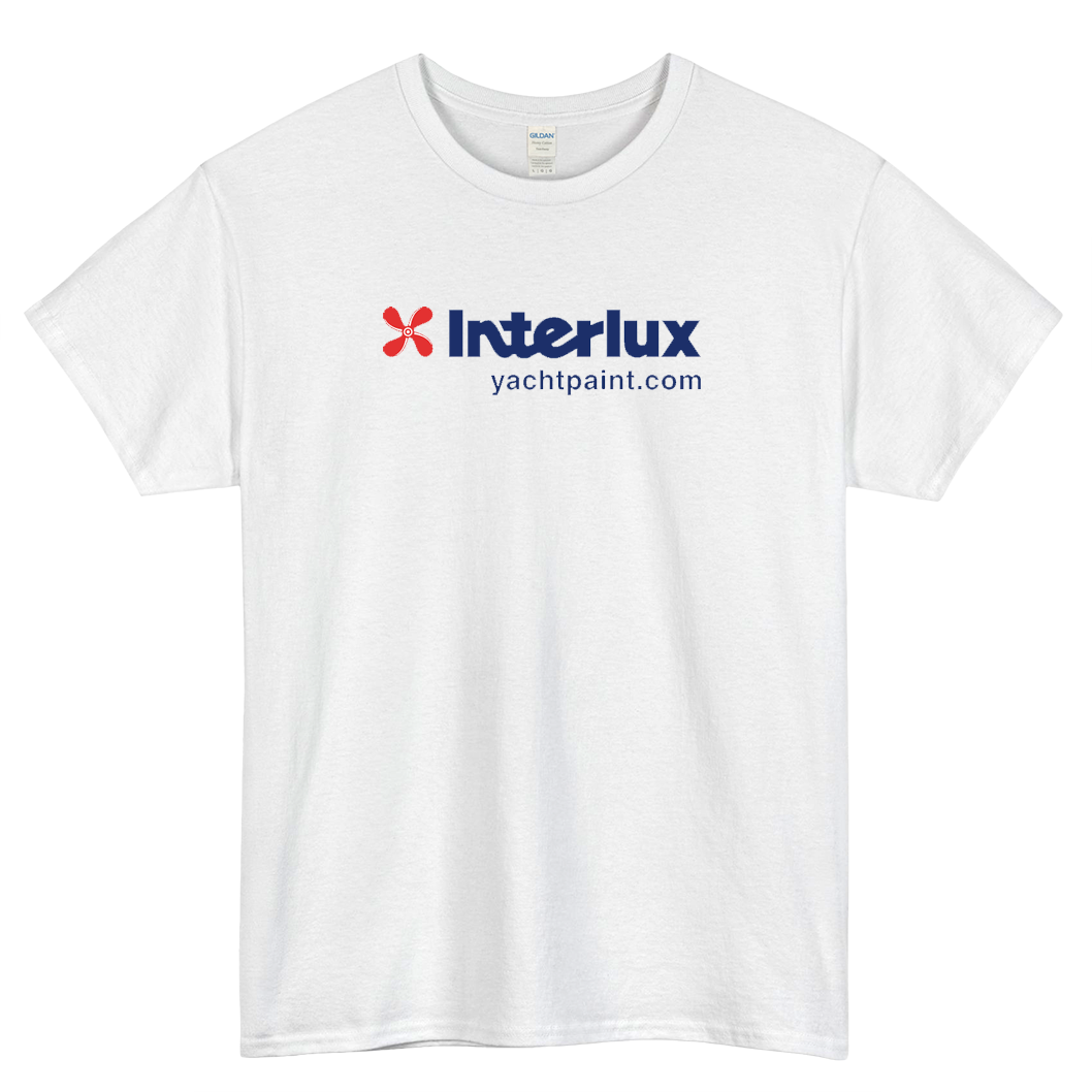 Interlux Yacht Paint Boat Finish Logo Mens Unisex Short Sleeve T-Shirt Size S-3XL - P