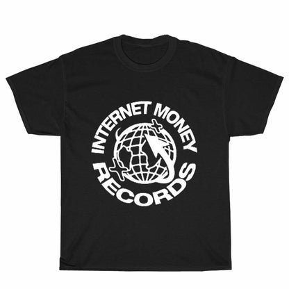 Internet Money Records Men's Black T-shirt Logo Unisex Men's T Shirt Size S to 3XL