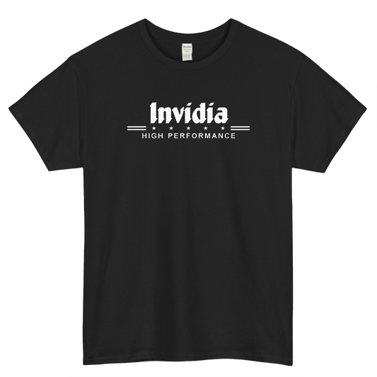 Invidia High Performance Logo Mens Unisex Short Sleeve T-Shirt Size S-3XL - P