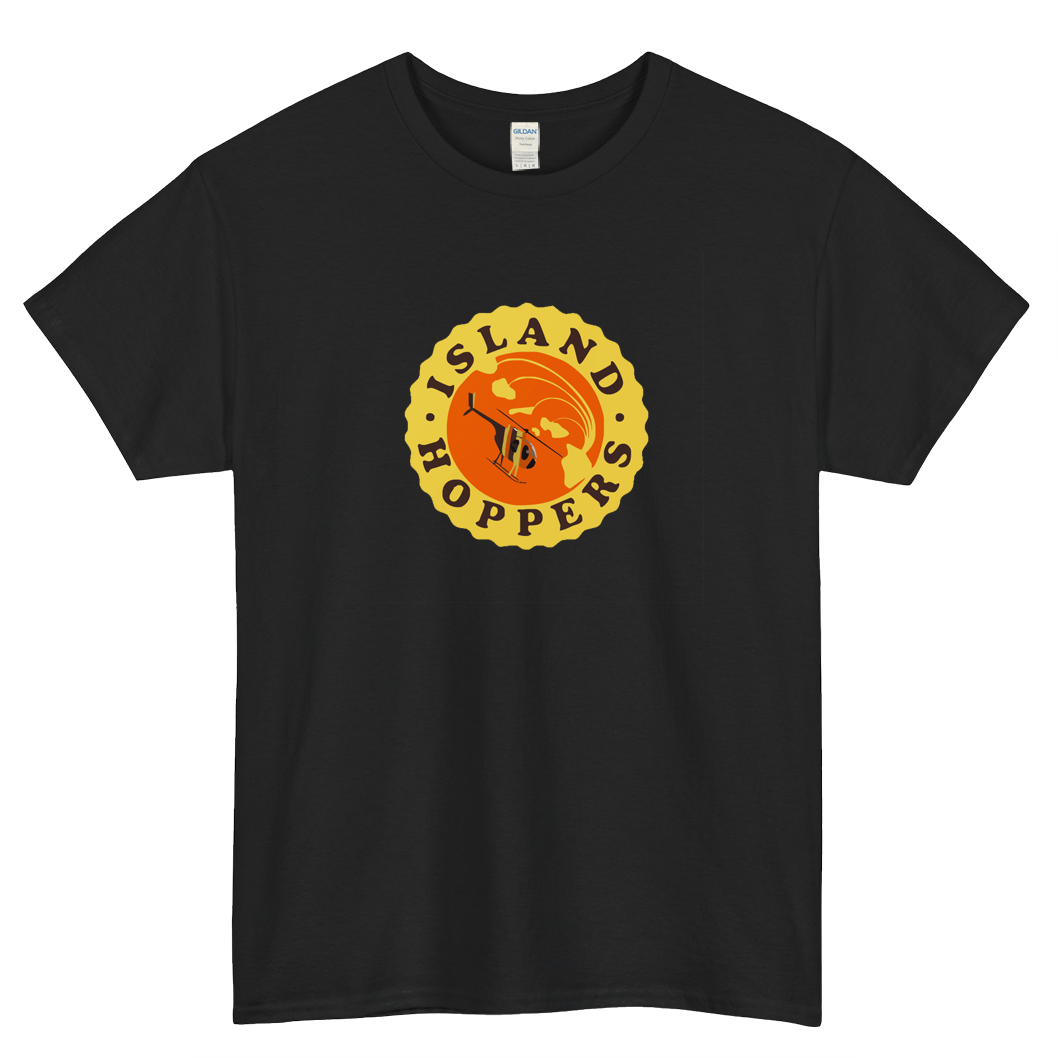 Island Hoppers Magnum PI Movie TV Show  LOGO SHORT SLEEVE T SHIRT S-5XL- P