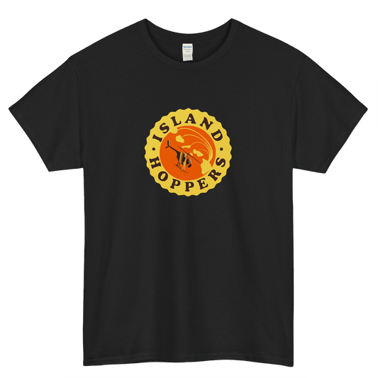 Island Hoppers Magnum PI Movie TV Show  LOGO SHORT SLEEVE T SHIRT S-5XL- P