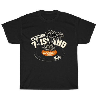 Island Record logo Mens Unisex Short Sleeve T-Shirt Size S-3XL