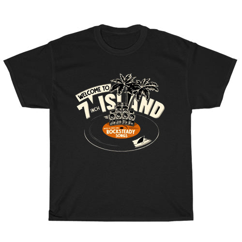 Island Record logo Mens Unisex Short Sleeve T-Shirt Size S-3XL