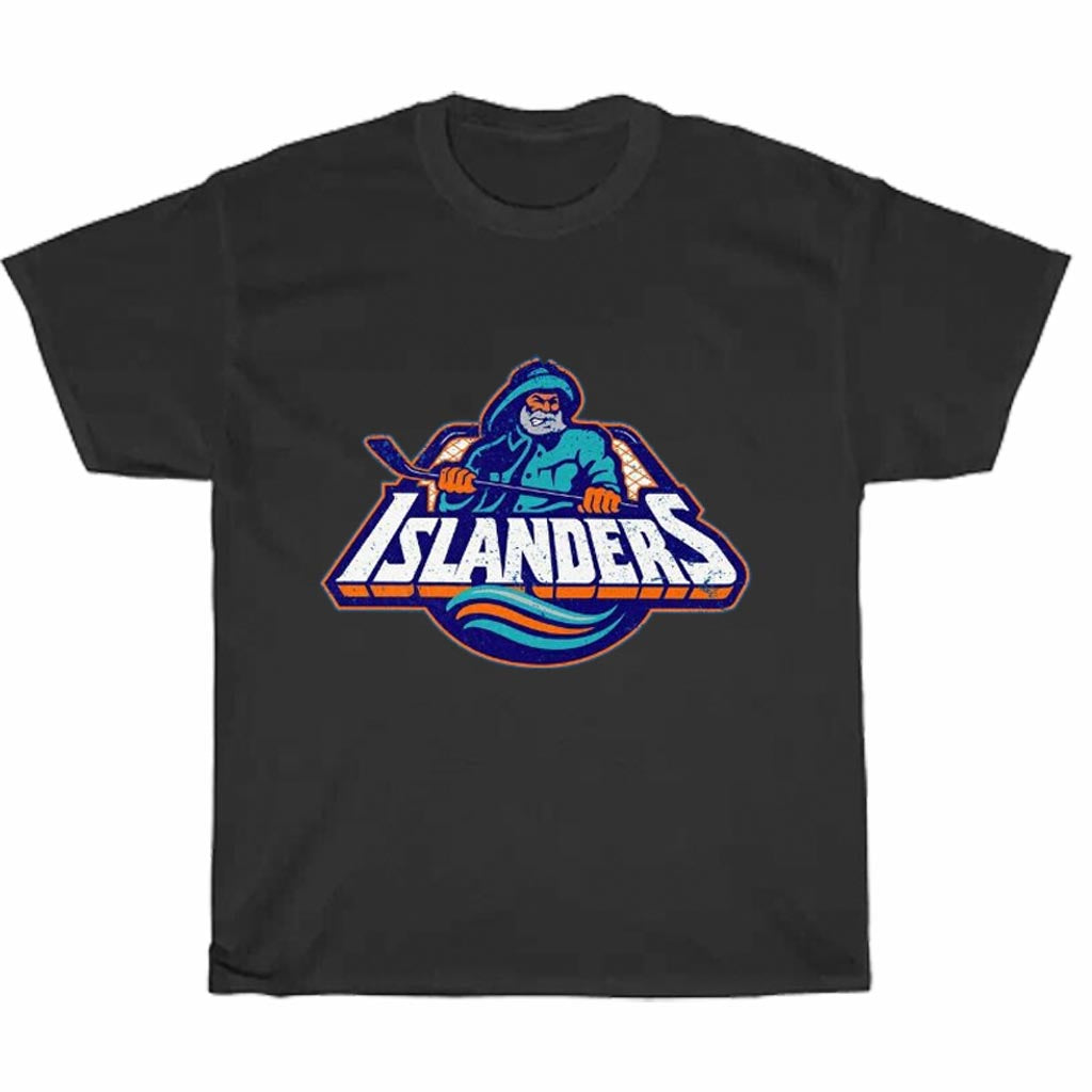Islanders Fisherman Logo Men's Unisex T Shirt Size S to 3XL