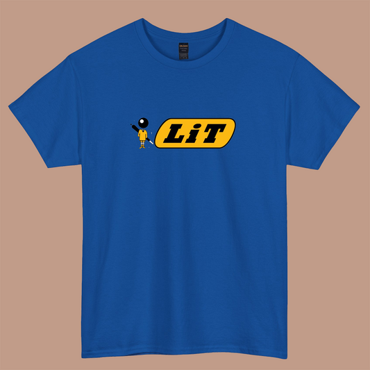 It's Lit Logo short sleeve t shirt S-3XL-P