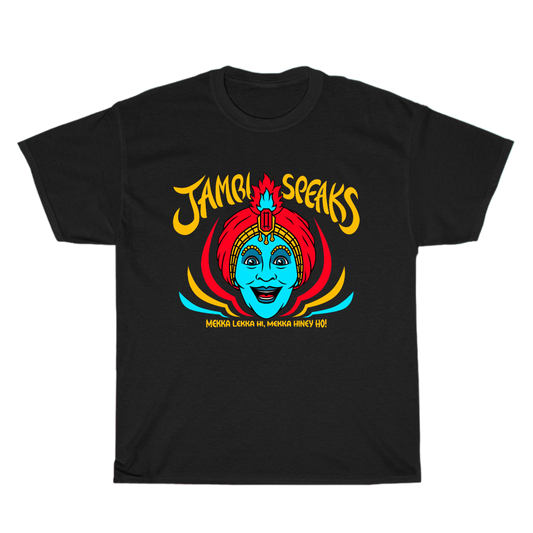 JAMBI Pee Wee's Playhouse logo Men's Unisex T Shirt Size S to 3XL
