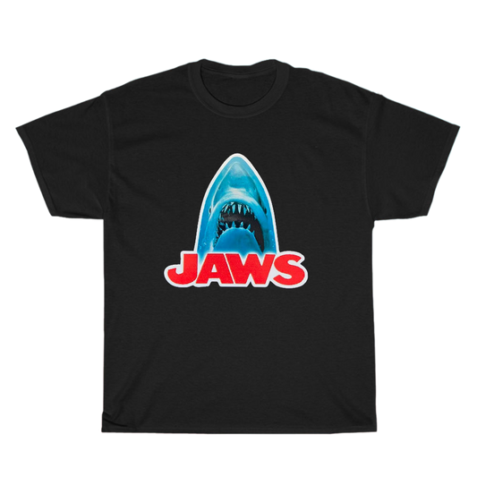 JAWS Sharks Movie Megalodon Logo Men's Unisex T Shirt Size S to 3XL