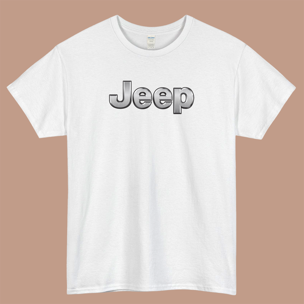 JEEP Cars Logo Mens Unisex Short Sleeve T-Shirt Size S-3XL