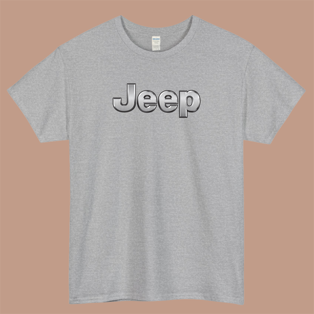 JEEP Cars Logo Mens Unisex Short Sleeve T-Shirt Size S-3XL