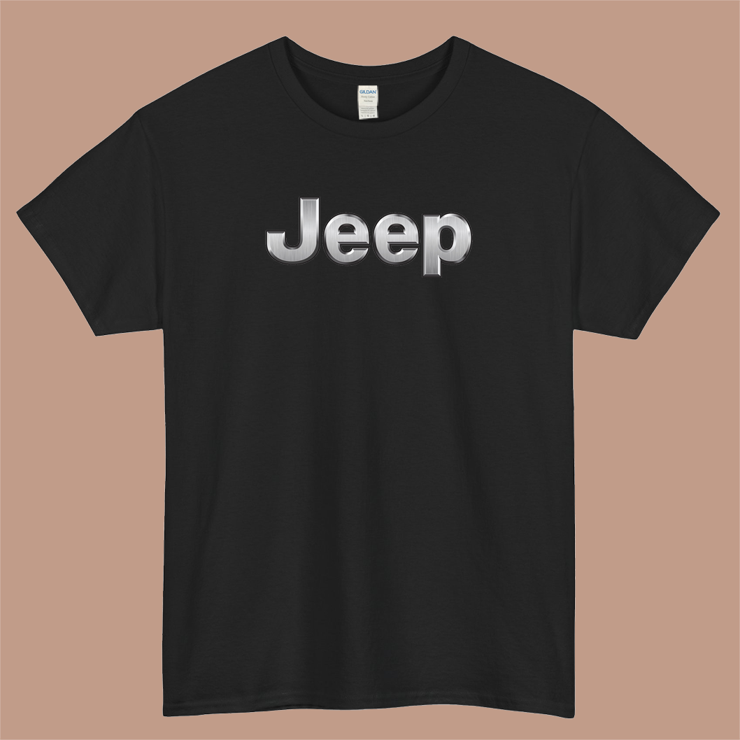 JEEP Cars Logo Mens Unisex Short Sleeve T-Shirt Size S-3XL