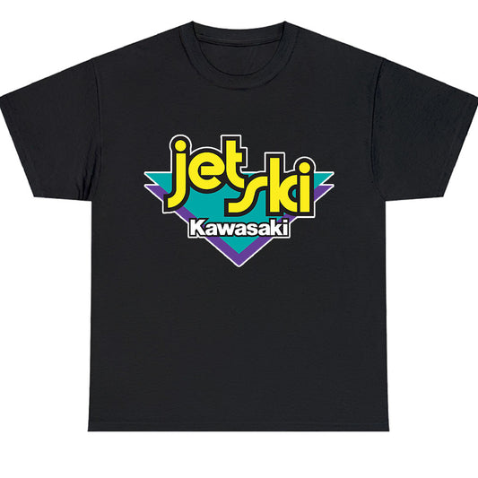 JET SKI KAWASAKI Logo Men's Unisex T Shirt Size S to 3XL
