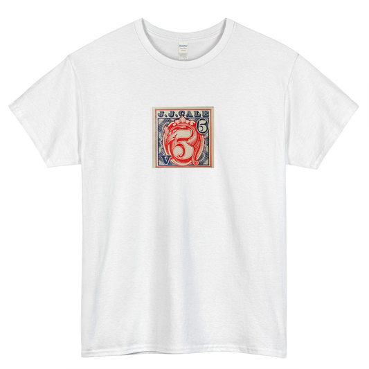 JJ Cale V 5 logo  short SLEEVE T SHIRT -P