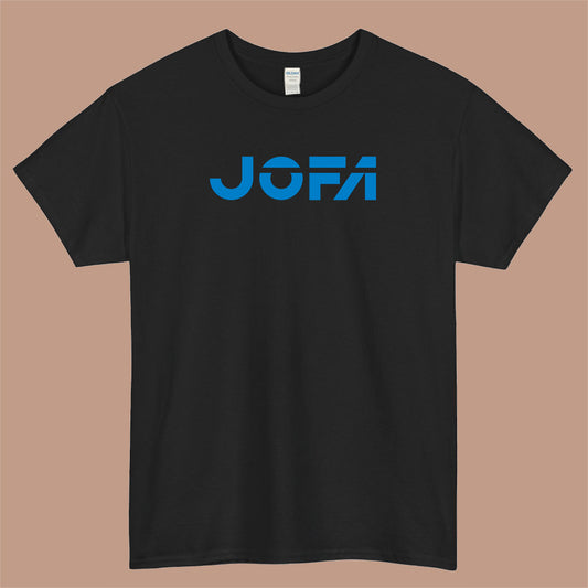 JOFA Hockey Logo Mens Unisex Short Sleeve Black T-Shirt Size S-3XL