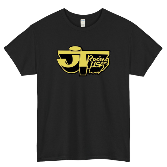 JT Racing USA YELLOW LOGO SHORT SLEEVE T SHIRT S-5XL- P