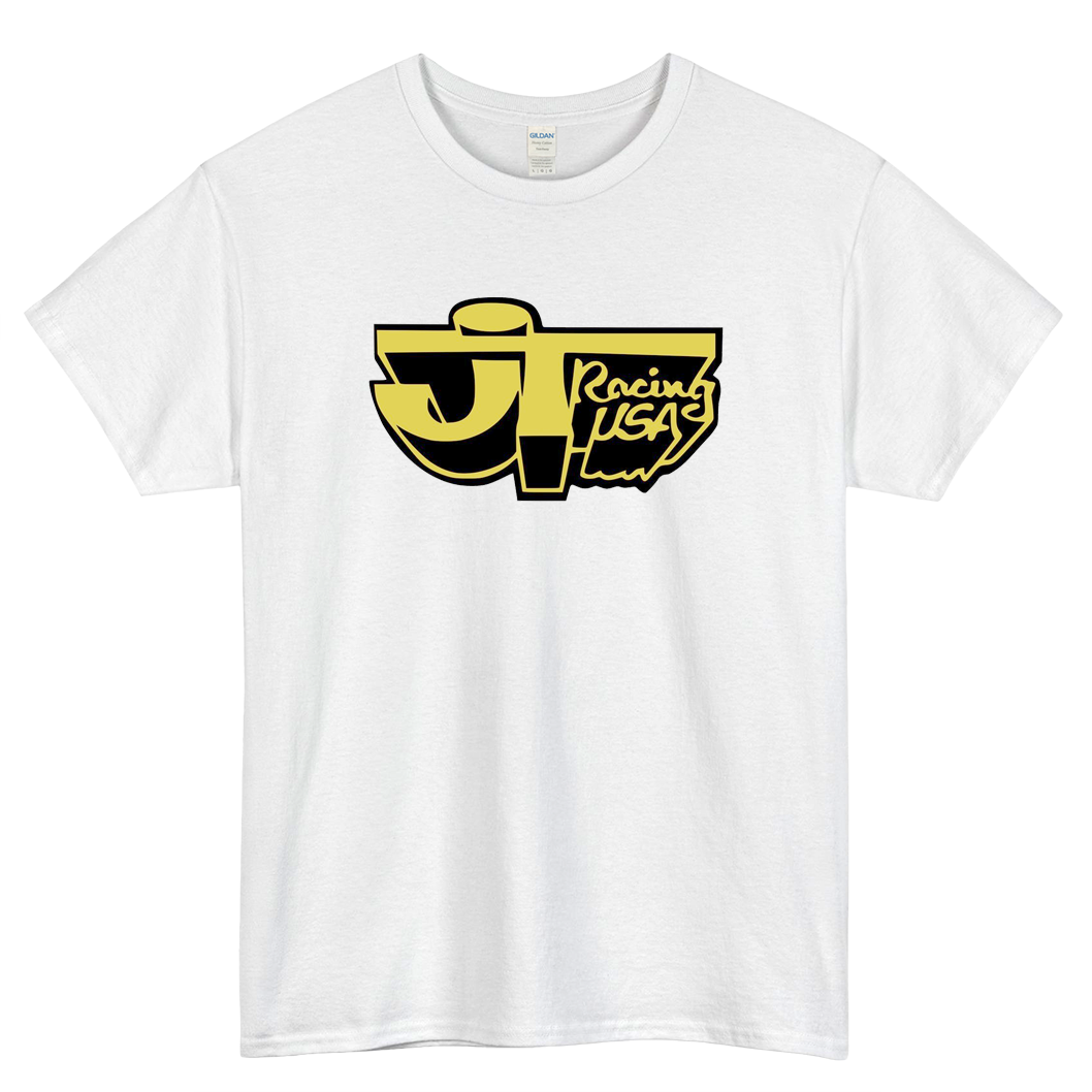 JT Racing USA YELLOW LOGO SHORT SLEEVE T SHIRT S-5XL- P
