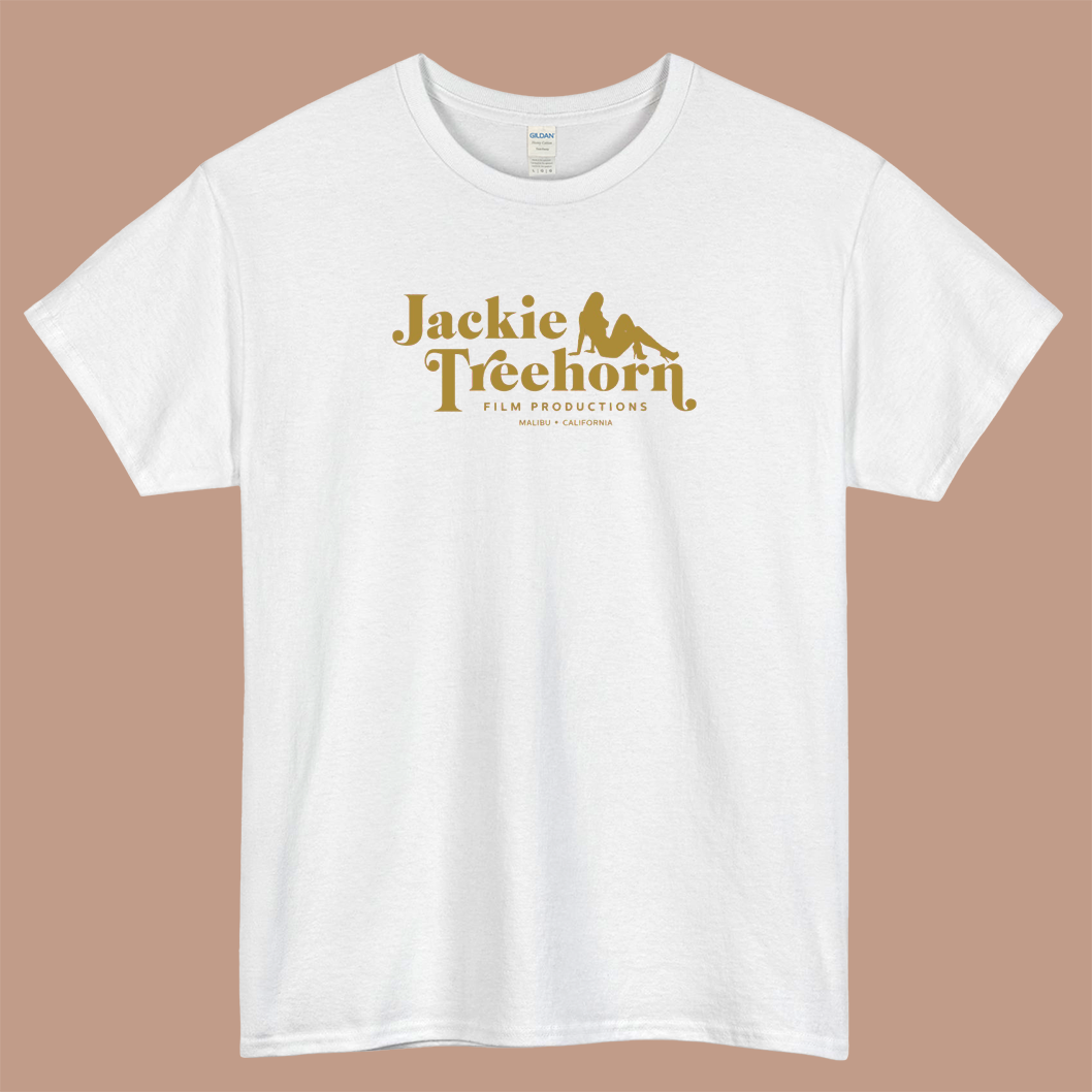 Jackie Treehorn Film Productions Logo Mens Unisex Short Sleeve T-Shirt Size S-3XL - P