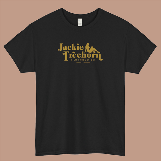 Jackie Treehorn Film Productions Logo Mens Unisex Short Sleeve T-Shirt Size S-3XL - P