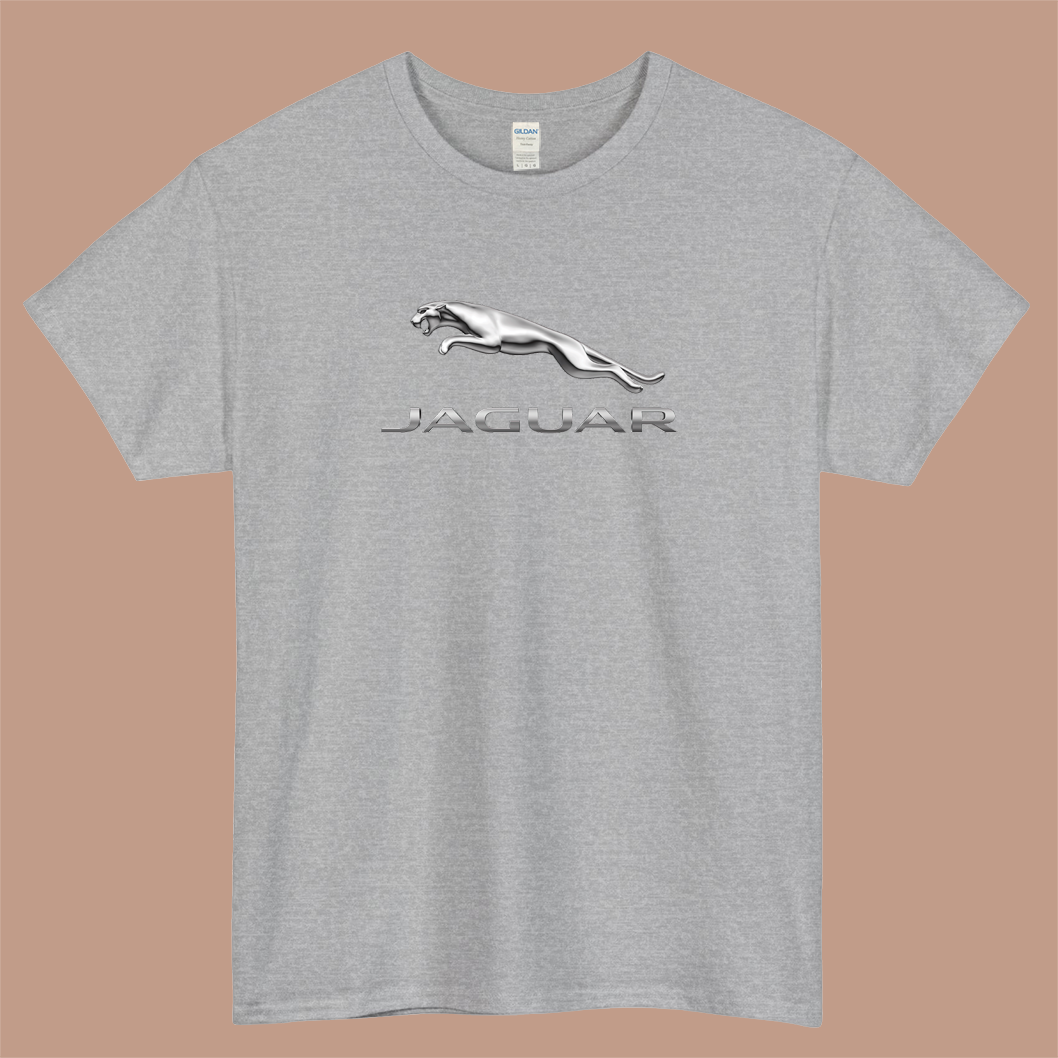 Jaguar Car Brand Logo Mens Unisex Short Sleeve T-Shirt Size S-3XL