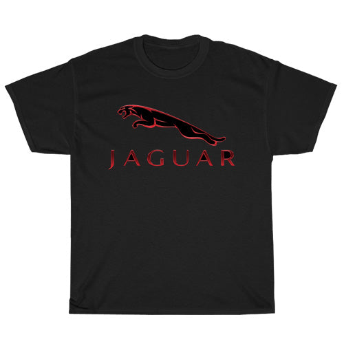 Jaguar Gold Logo Men's Unisex T Shirt Size S to 3XL