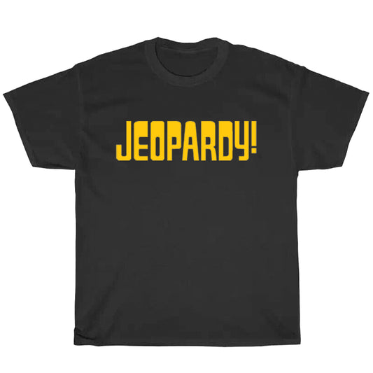 Jeopardy TV Game Show Logo Men's Unisex T Shirt Size S to 3XL