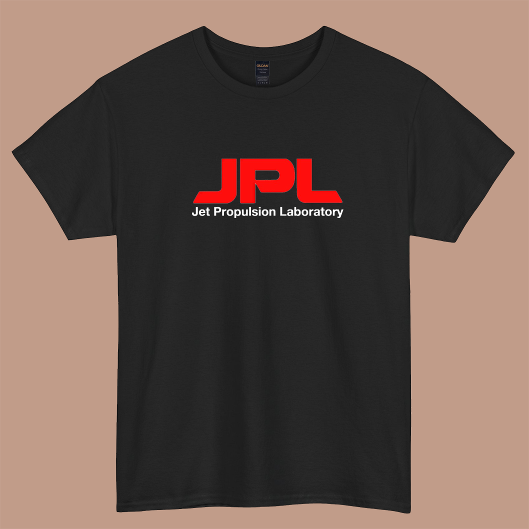 Jet Propulsion Laboratory (JPL) Logo short sleeve t shirt size S-3XL -P