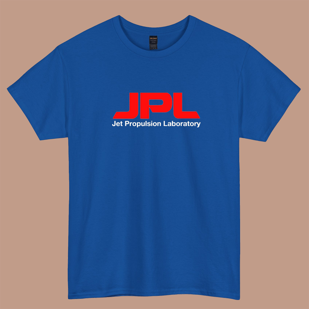 Jet Propulsion Laboratory (JPL) Logo short sleeve t shirt size S-3XL -P