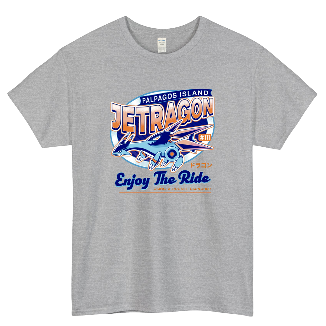 Jetragon Enjoy The Ride Logo Mens Unisex Short Sleeve T-Shirt Size S-3XL - P