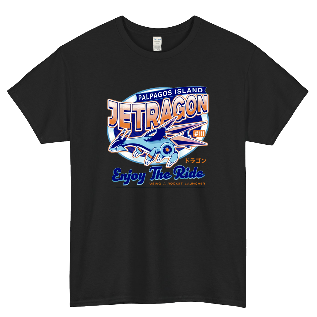 Jetragon Enjoy The Ride Logo Mens Unisex Short Sleeve T-Shirt Size S-3XL - P