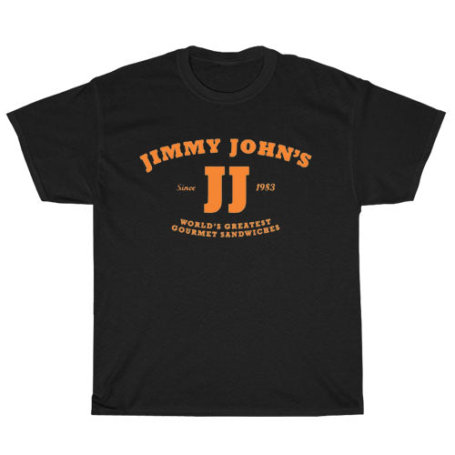 Jimmy John's Sandwiches Burger T Shirt S - 3XL