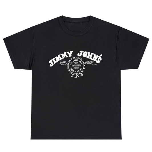 Jimmy John's Sandwiches Burger Logo Men's Unisex T Shirt Size S to 3XL