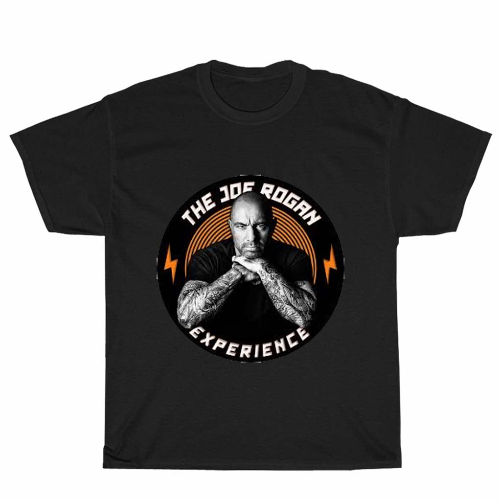 Joe Rogan Experience Men's Black T-shirt Logo Unisex Men's T Shirt Size S to 3XL